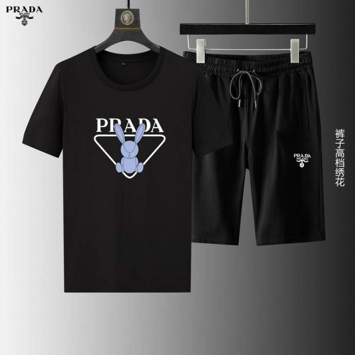Picture of Prada Shirt Pant Suits _SKUPradaM-4XL25cr0424463